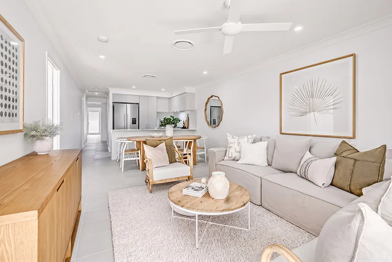 Automatic Equity open-plan kitchen and living